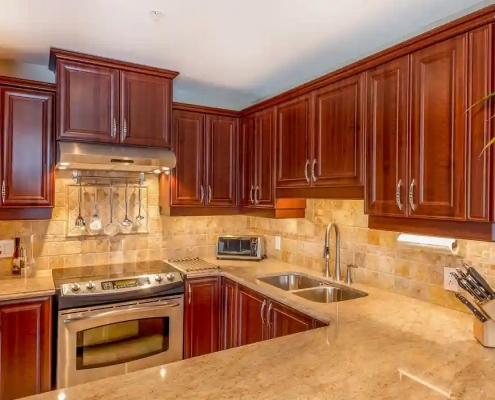 Inside of a Fancy Kitchen